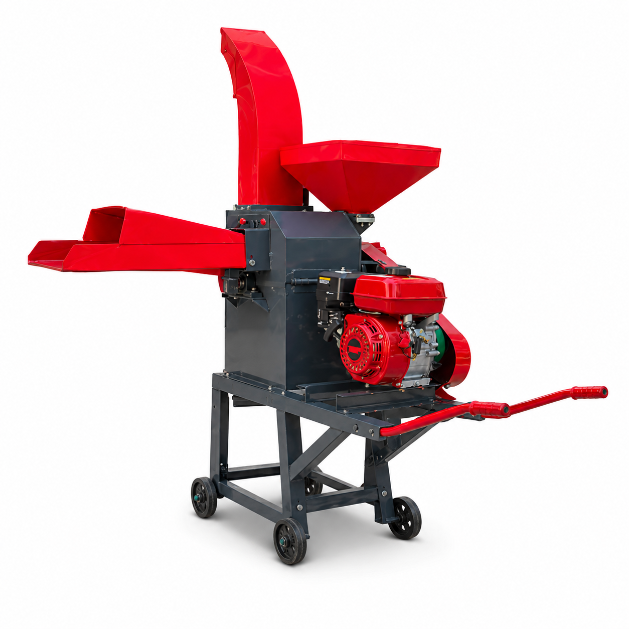 Tocător de furaje și cereale Demetra DM-400-24BD motor benzina 7 cp