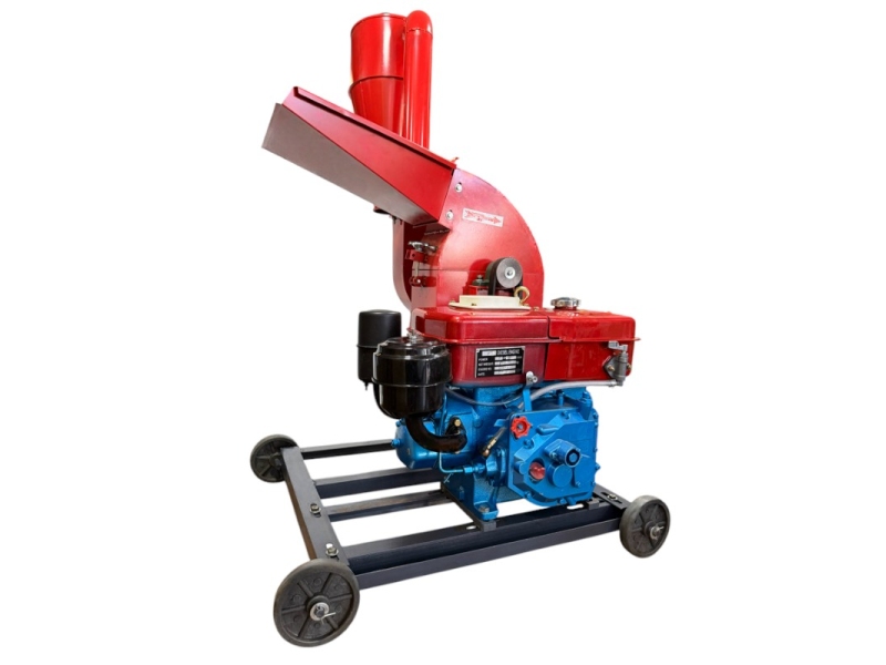 Tocător de furaje cu ciclon Demetra DM-20CL-BD, motor diesel 6 CP
