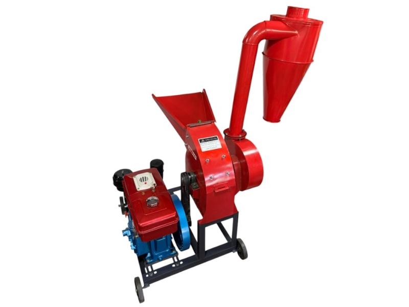 Tocător de furaje cu ciclon Demetra DM-20CL-BD, motor diesel 6 CP