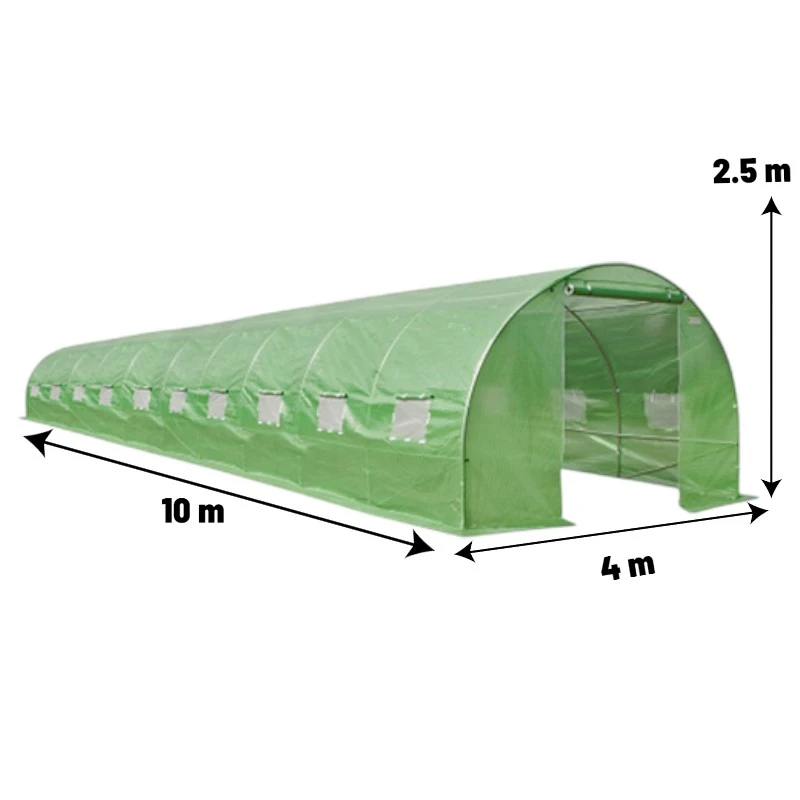 Seră de grădină Demetra 10×4×2,5 m
