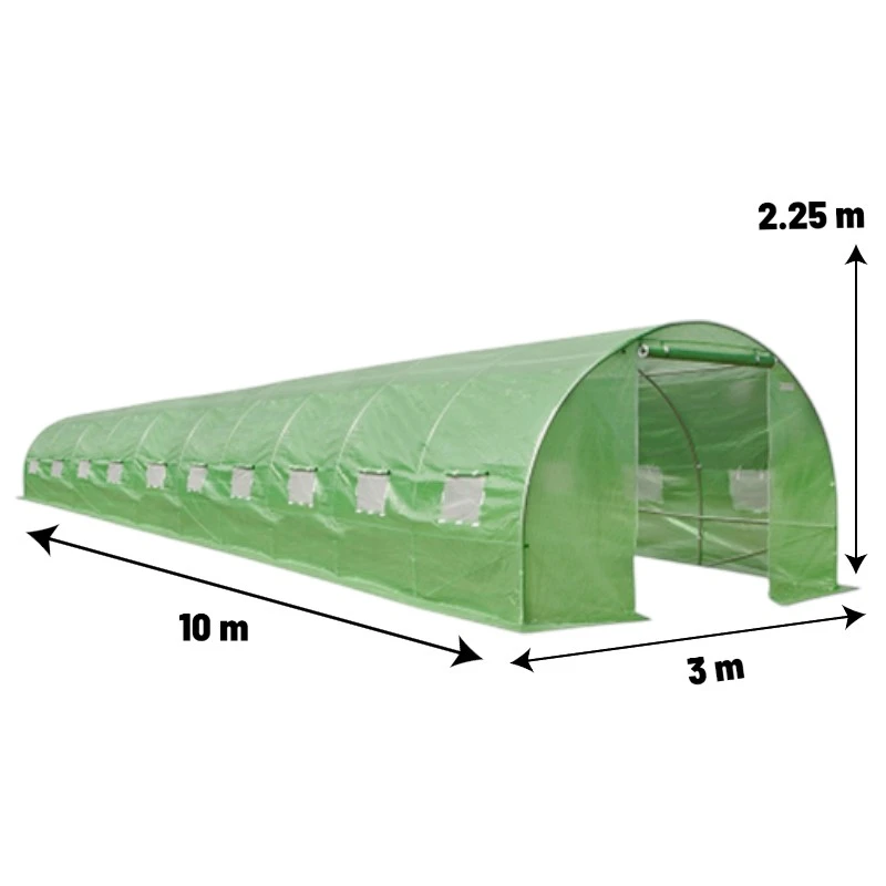 Seră de grădină Demetra 10×3×2.25 m