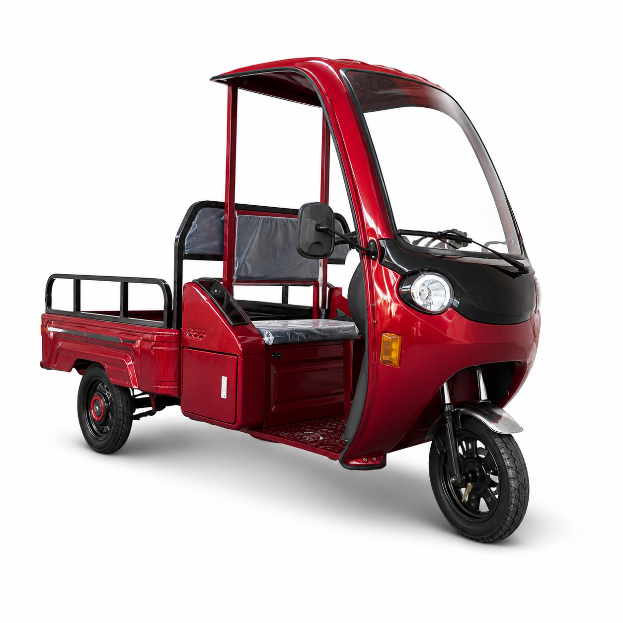 Triciclu electric New One FY120 roșu, 1000W, 60V/32Ah