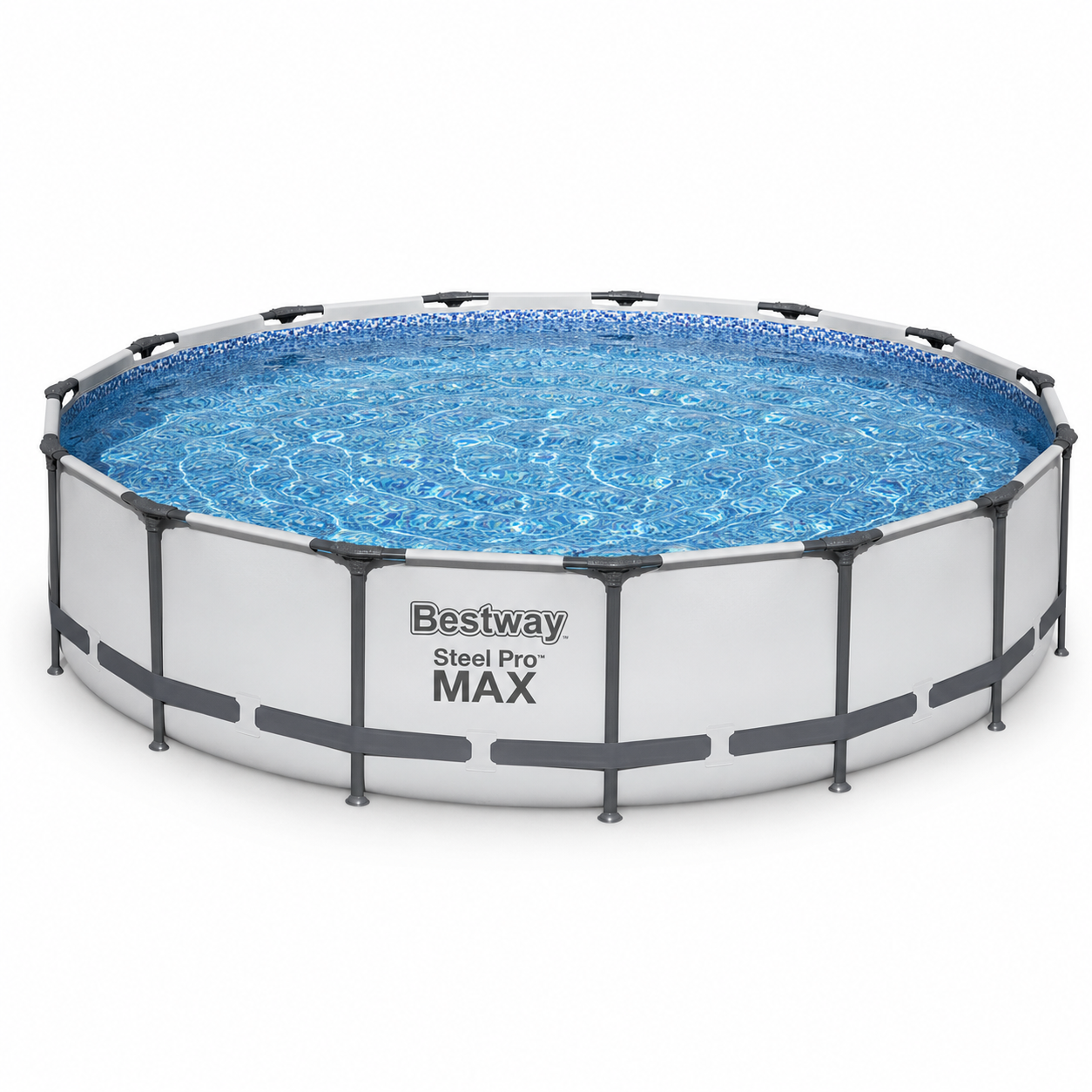 Piscină cu cadru Steel Pro Max Bestway 56438BW, 457×457×122 cm, 16015 L