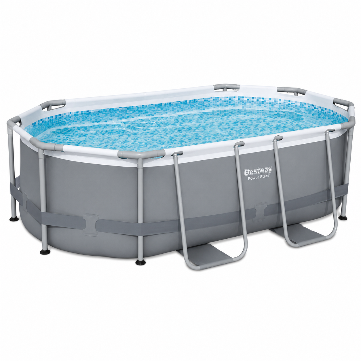 Piscină cu cadru Bestway 5614A, ovală, 305×200×84 cm, 3668 L