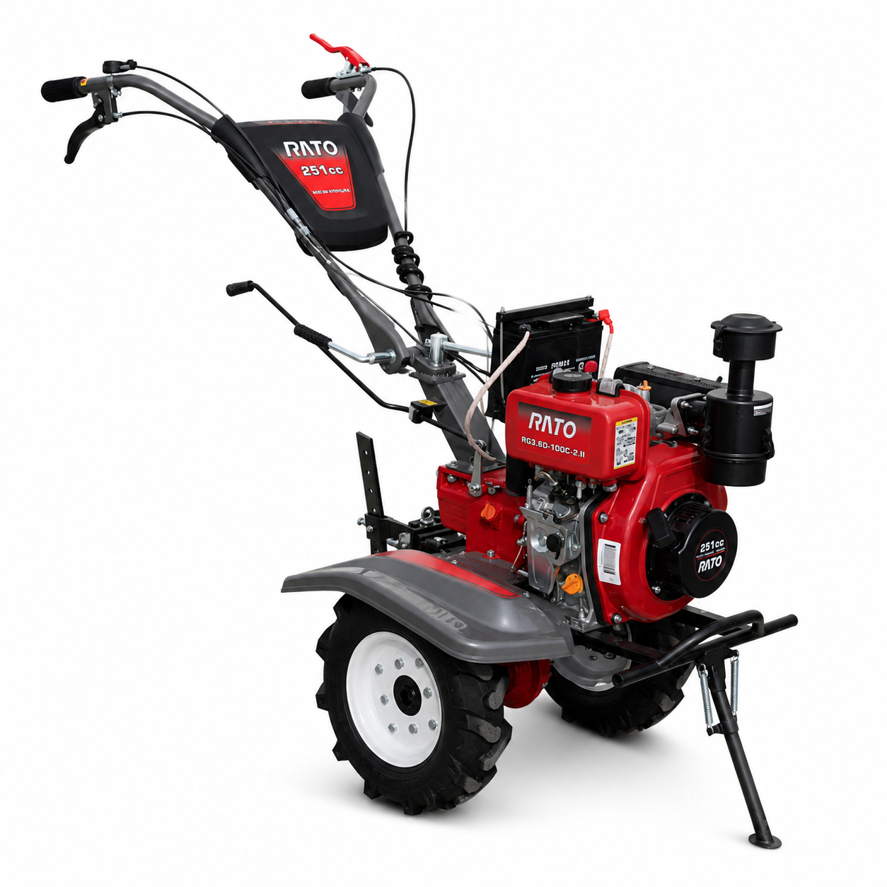 Motocultor pe motorină Rato 3.6-100 173FE 6CP