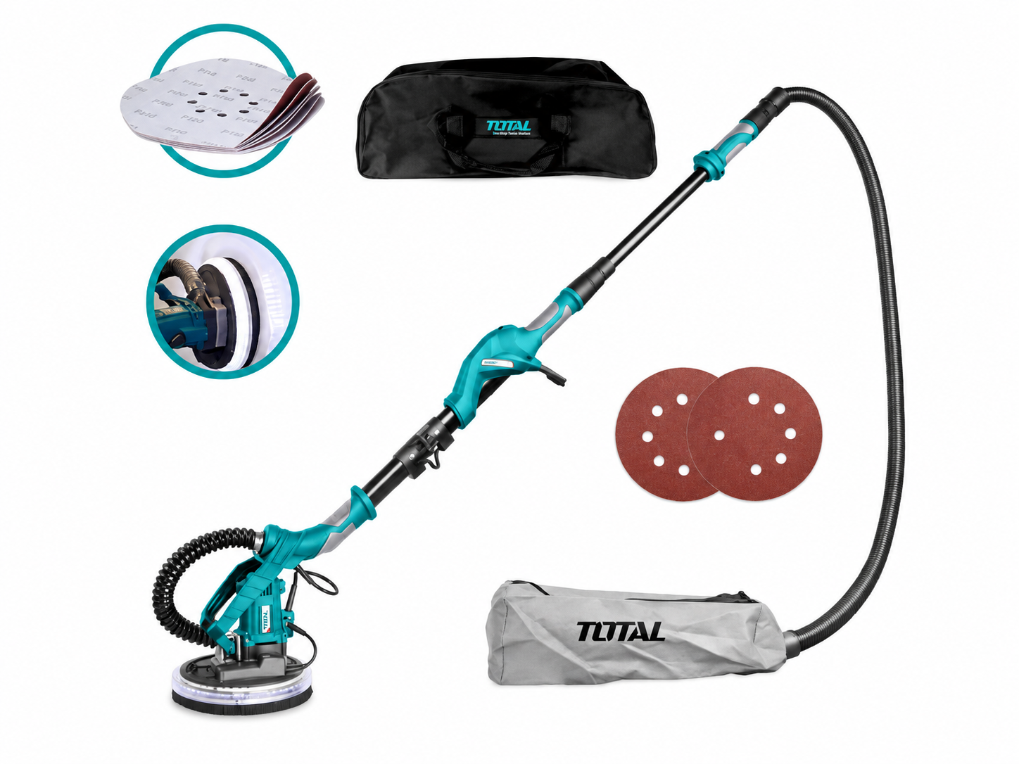 Mașină de șlefuit pereți Total TWS10501 1050W