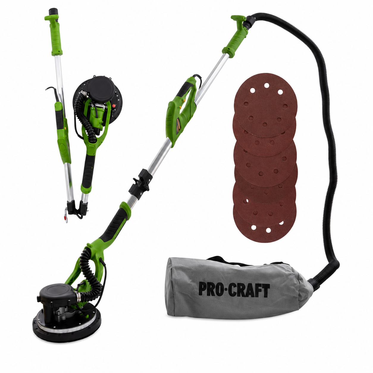 Șlefuitor de pereți și tavan Procraft EX1050 750W