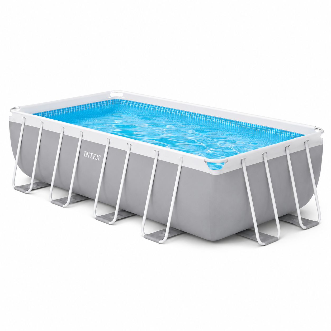 Piscină cu carcasă Intex 400×200×122 cm, 8.418 L