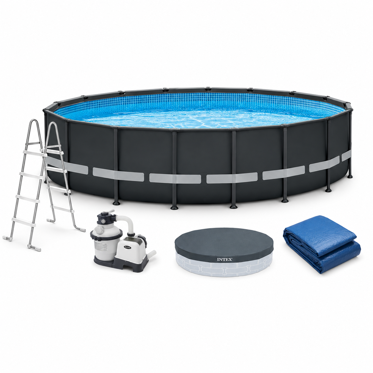 Piscină cu cadru Intex XTR Ultra Frame 488×122 cm, 19.156 L