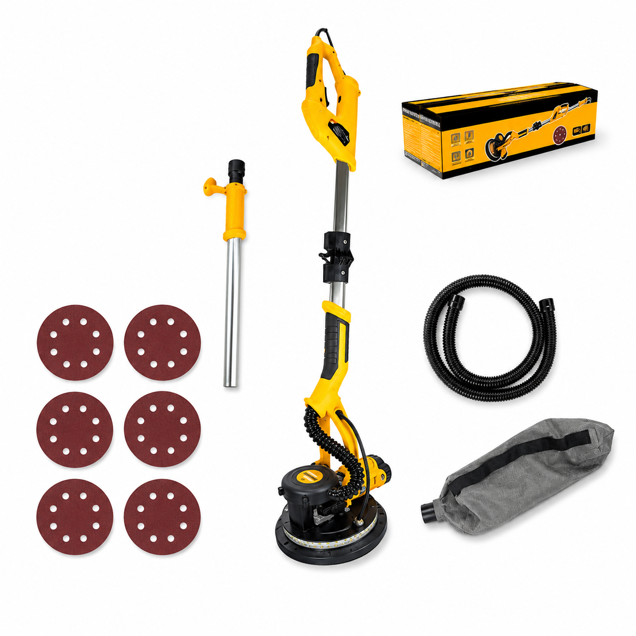 Mașină de șlefuit pereți și tavane ROTOR RS225L3, 750 W