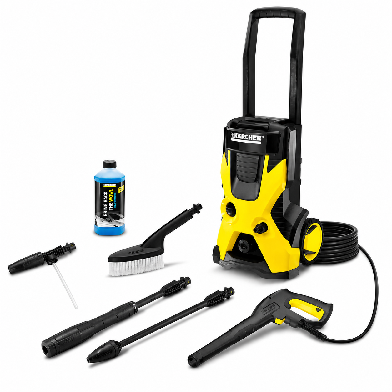 Aparat de spălat cu presiune Kärcher K 5 Basic Car, 2100 W, 145 bar, 500 l/h