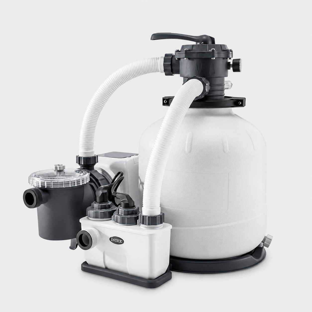 Pompă de filtrare cu nisip și generator de clor Intex Krystal Clear QX2600 26680 10000 l/h