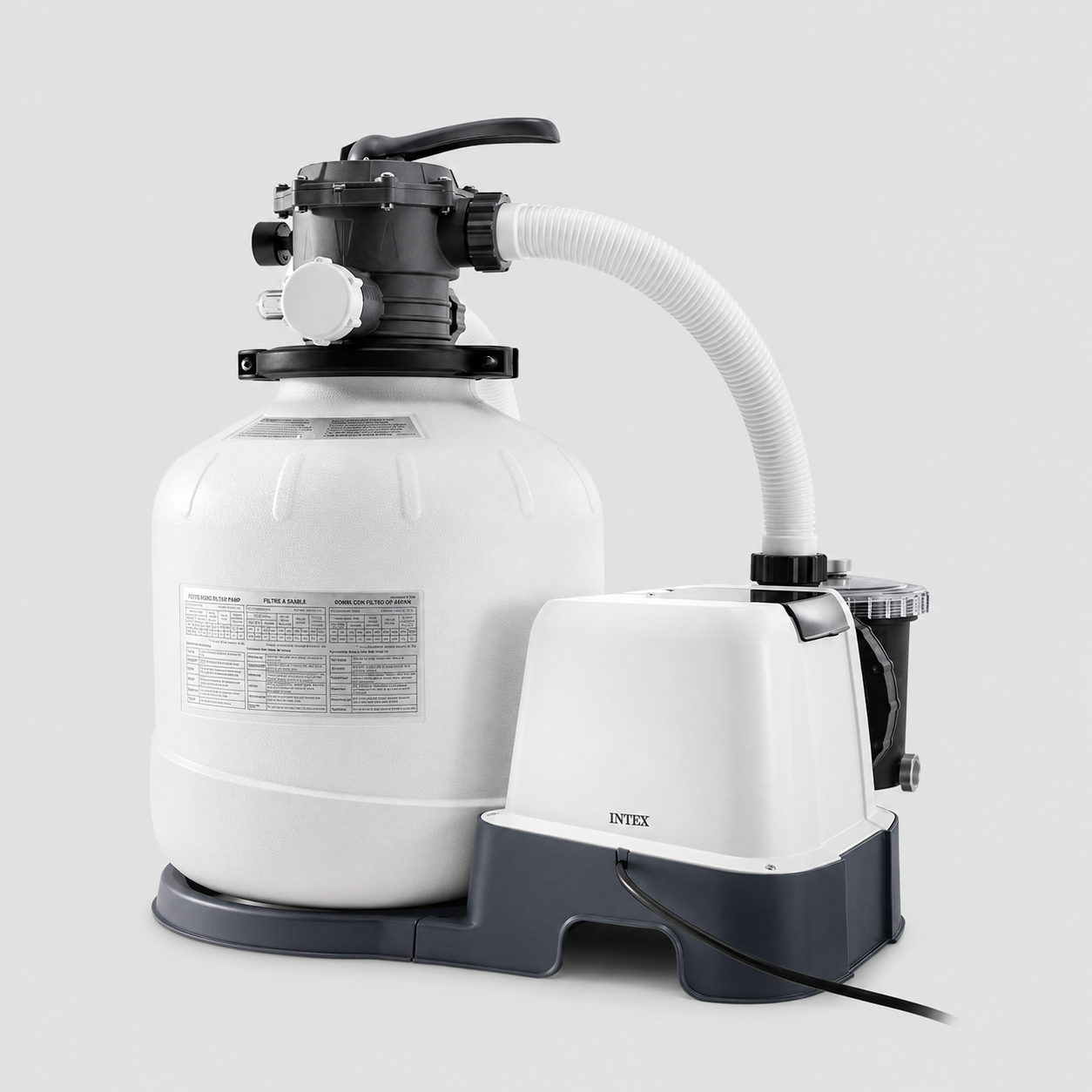 Pompă de filtrare cu nisip și generator de clor Intex Krystal Clear QX2600 26680 10000 l/h