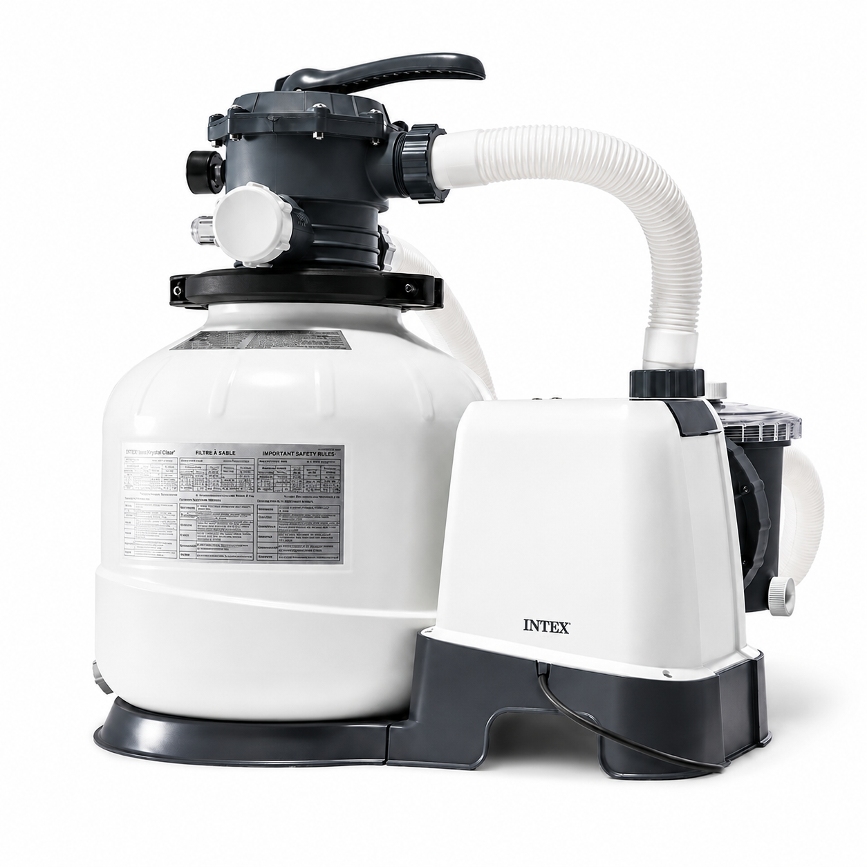 Pompă de filtrare cu nisip Intex Krystal Clear SX2800 26648 10500 l/h