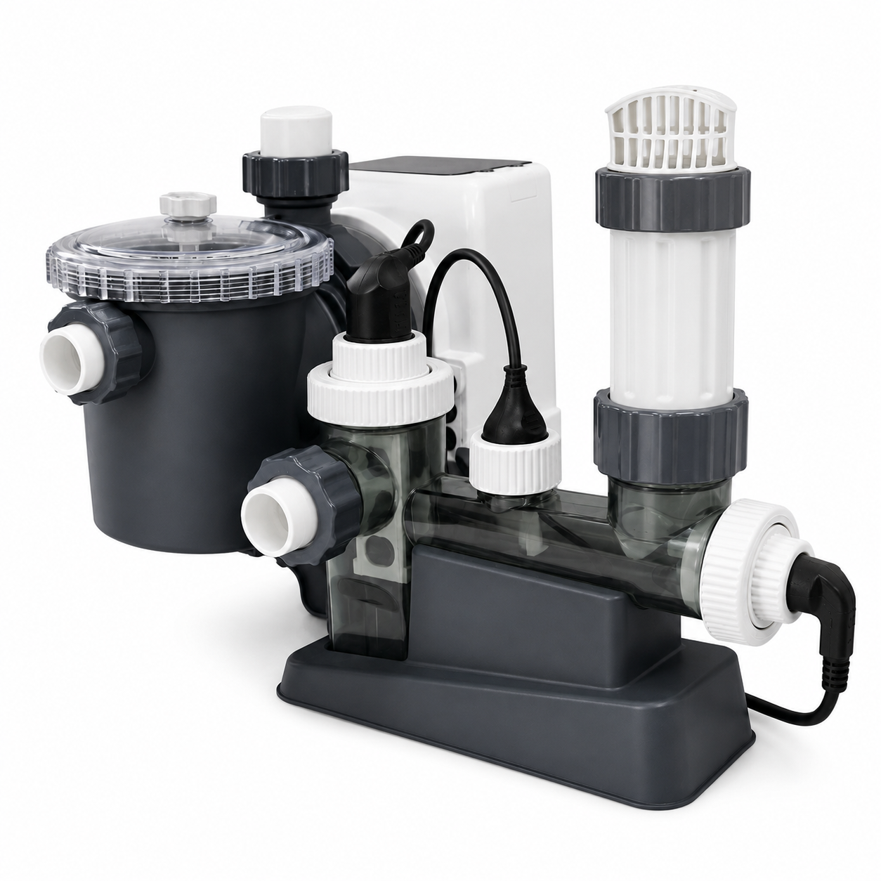 Pompă de filtrare cu nisip și generator de clor Intex Krystal Clear QX2600 26680 10000 l/h