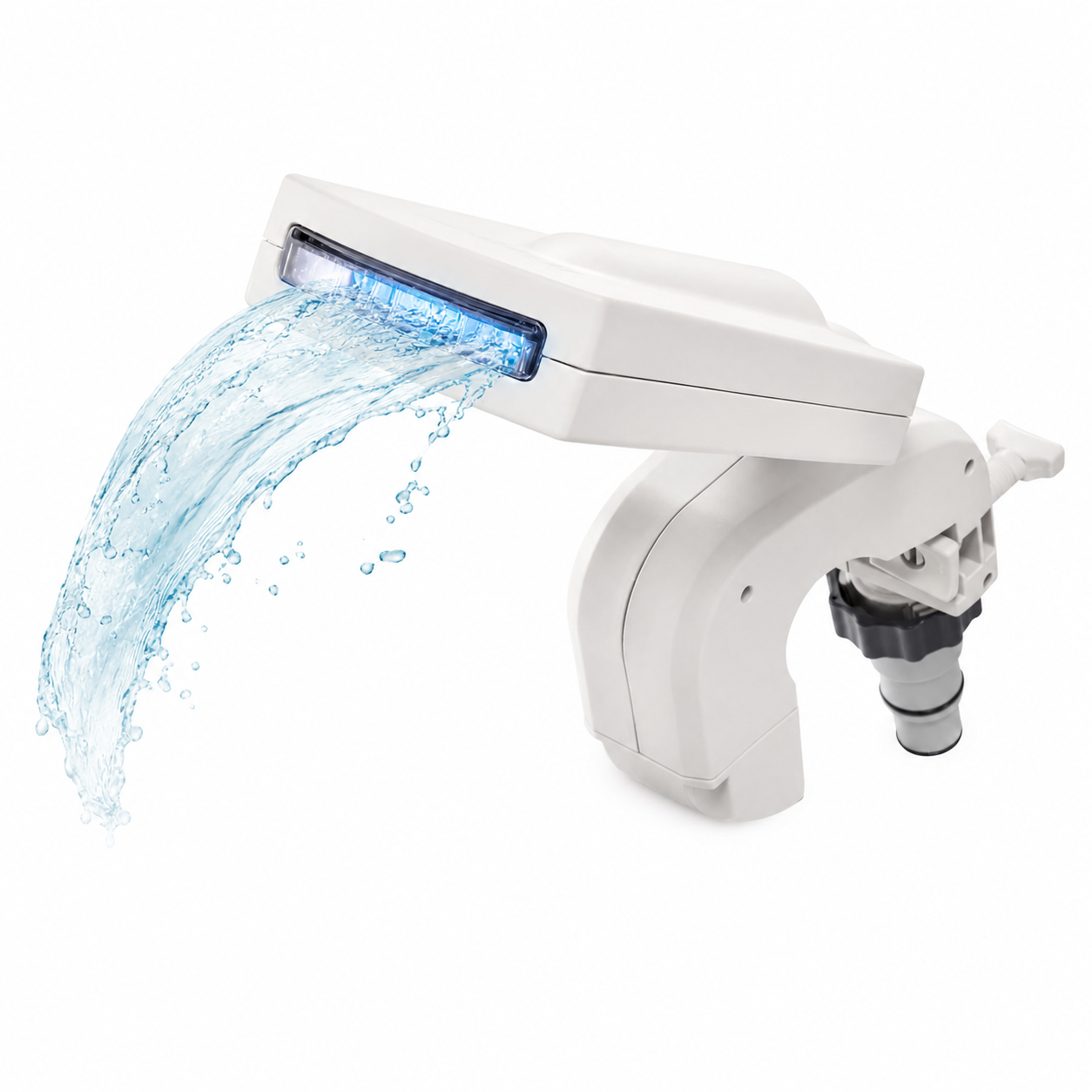 Cascadă iluminată LED pentru piscină cu cadru metalic, Intex 28089