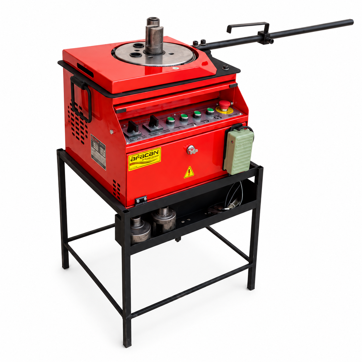 Mașină portabilă de îndoit armătură AFACAN R18, 1,1 kW, 220 V