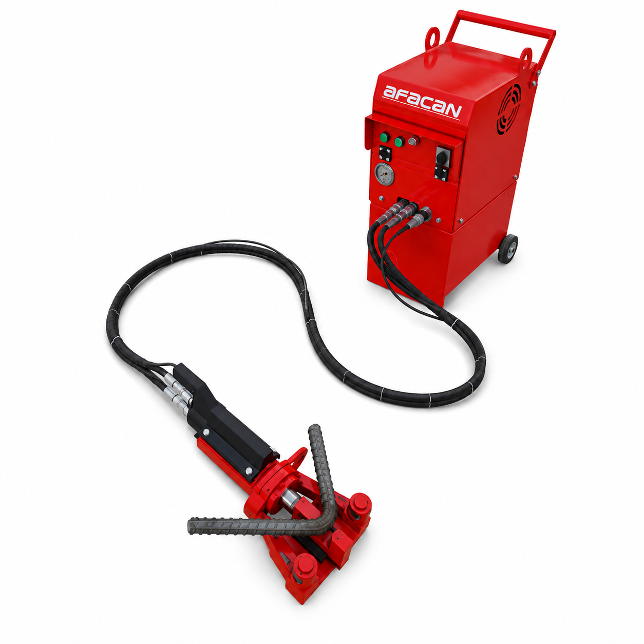 Mașină de îndoit bare de oțel și armătură AFACAN, 380 V, capacitate 32 mm
