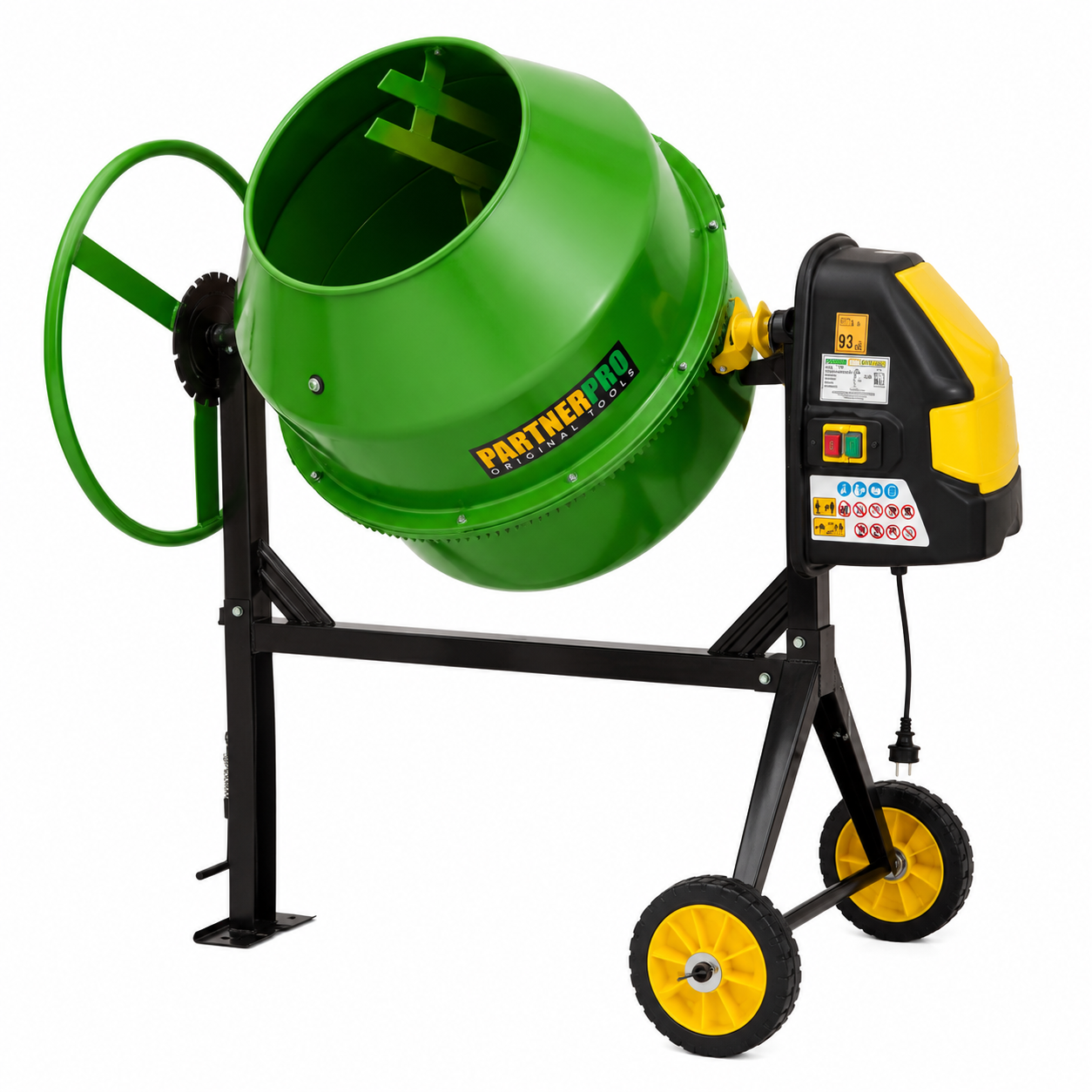 Betonieră PartnerPro PPB180, 180 L, 1000 W, 220 V