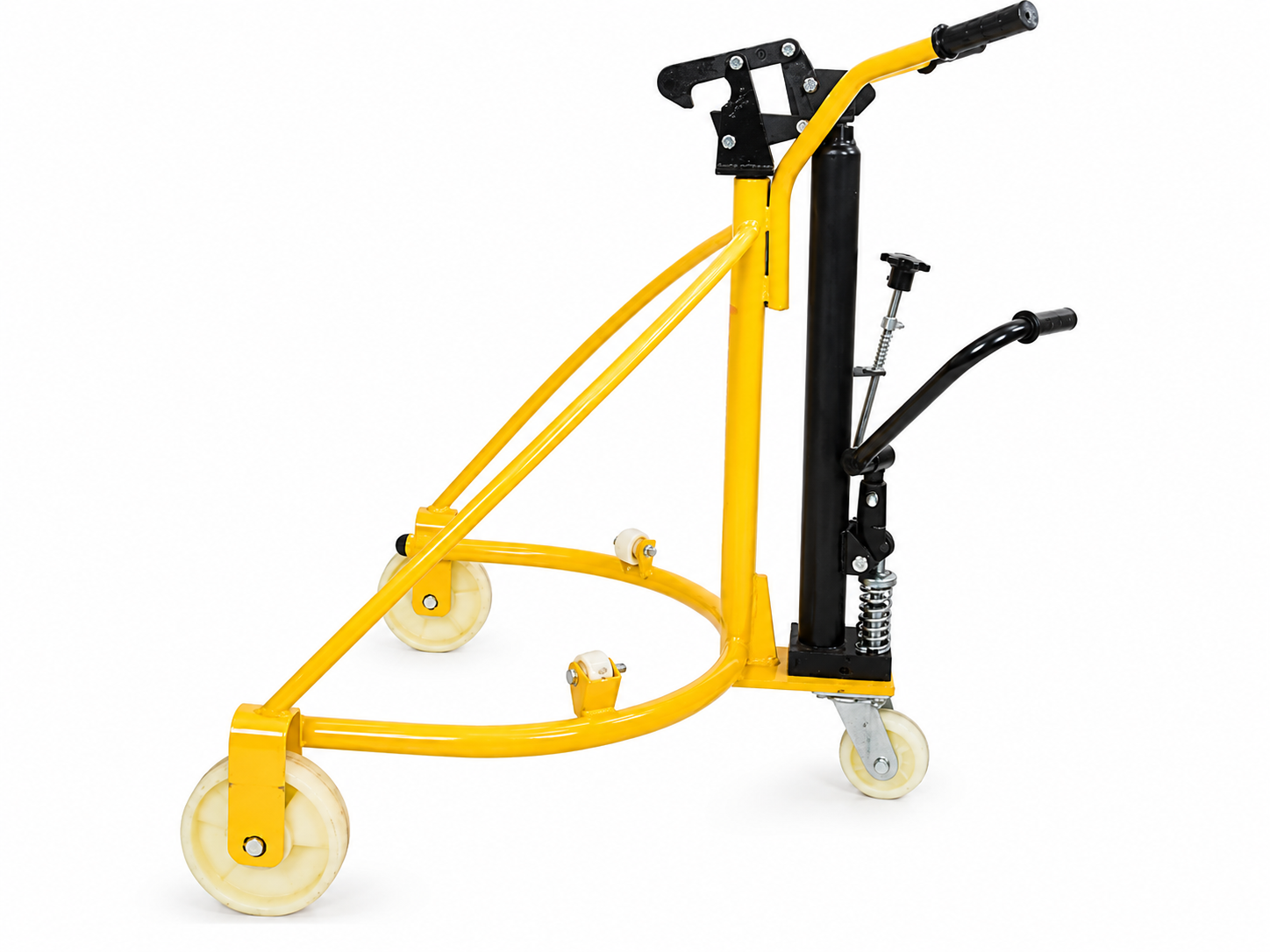 Cărucior hidraulic pentru butoaie Loadsurfer YTC300A, 300 kg, pentru butoaie de 113 și 208 L