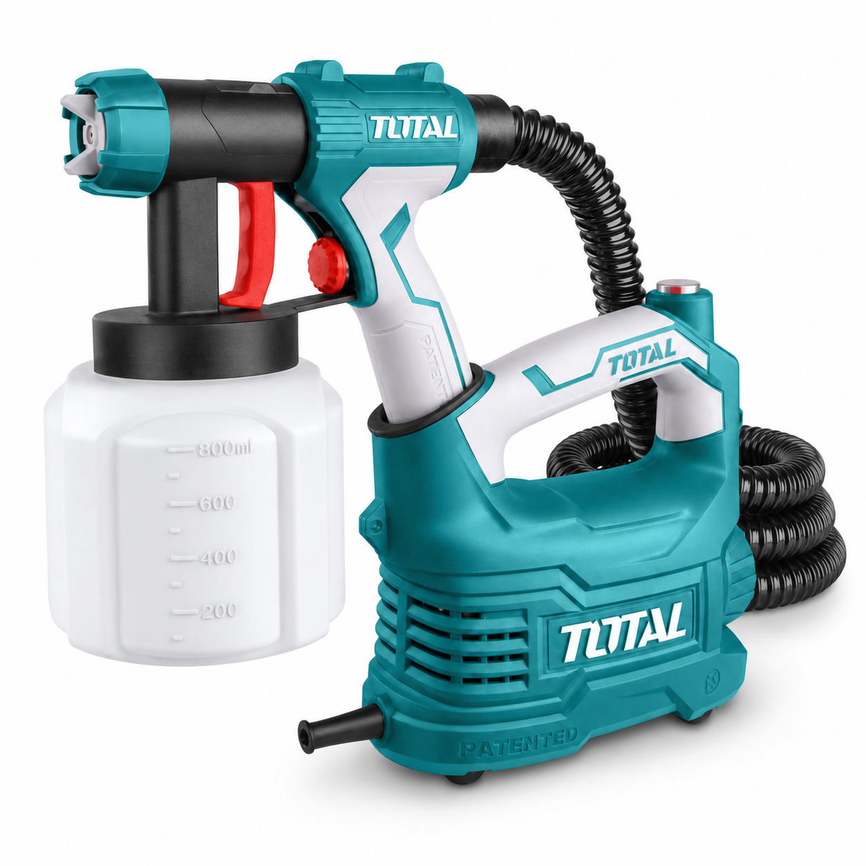 Pistol electric de vopsit Total TT5006, 550 W, rezervor 800 ml