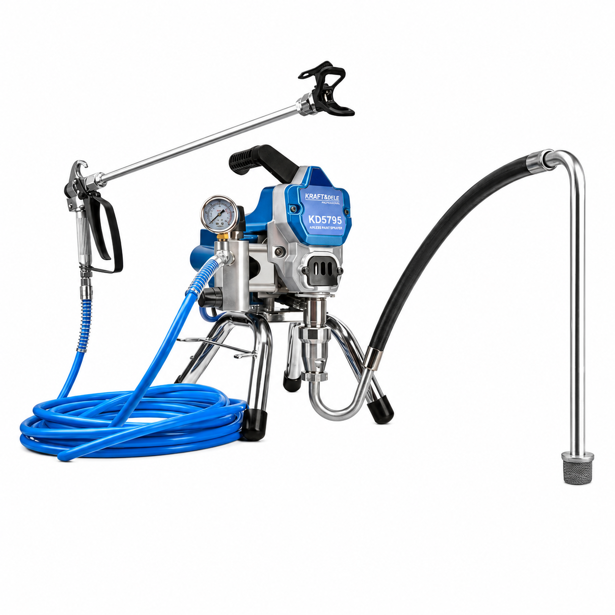Stație profesională de vopsire airless Kraft&Dele KD5795, 1500 W, debit 2,3 l/min