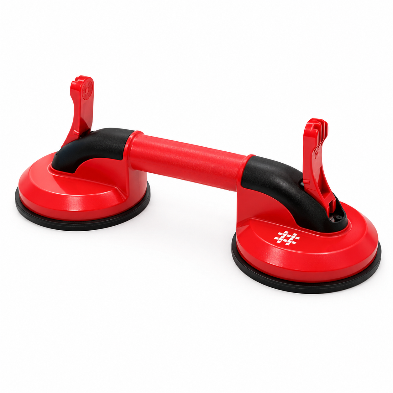 Ventuză dublă profesională cu vid SHIJING P620, 2 × 118 mm, capacitate 75 kg