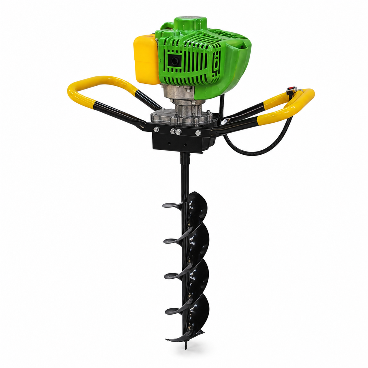 Motoburghiu pe benzină PartnerPro PPE1500, 2 CP burghiu Ø150 × 800 mm