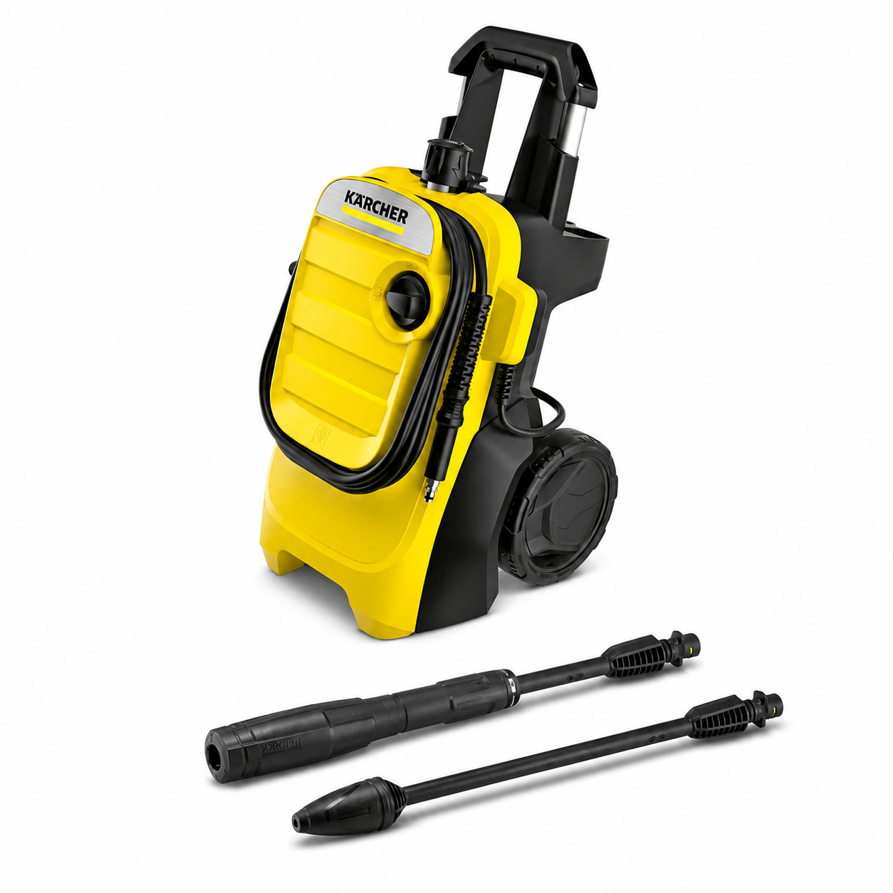 Mașină de spălat cu presiune Karcher K 4 Compact, 130 bar, 1800 W, 420 l/h (1.637-500.0)