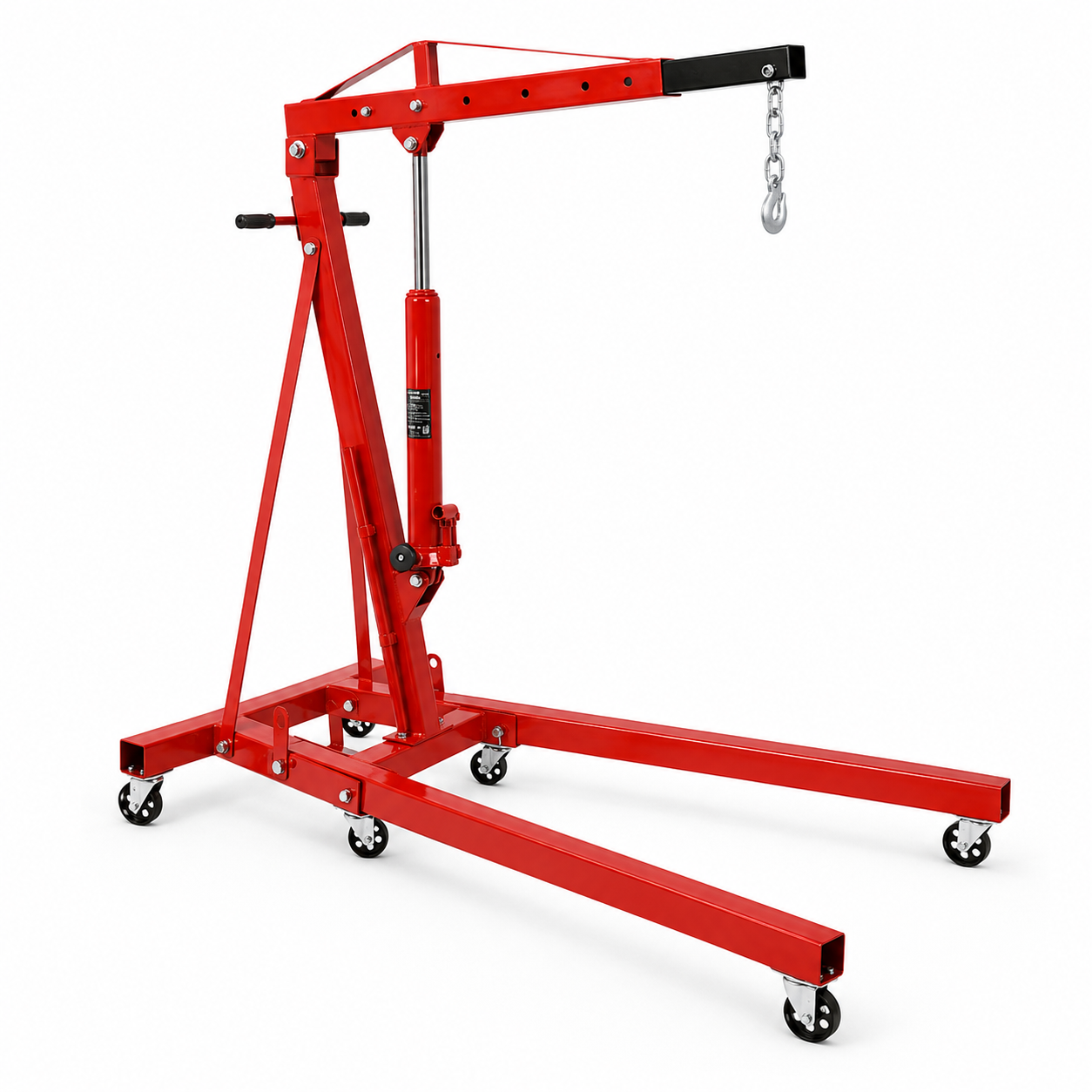 Macara hidraulică pliabilă YATO YT-55557, 2 tone, înălțime de ridicare 2,3 m