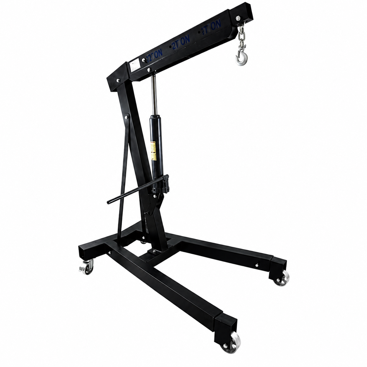 Macara hidraulică de atelier GEKO G02081 3T, braț extensibil, ridicare 3000 kg, 2.5 m
