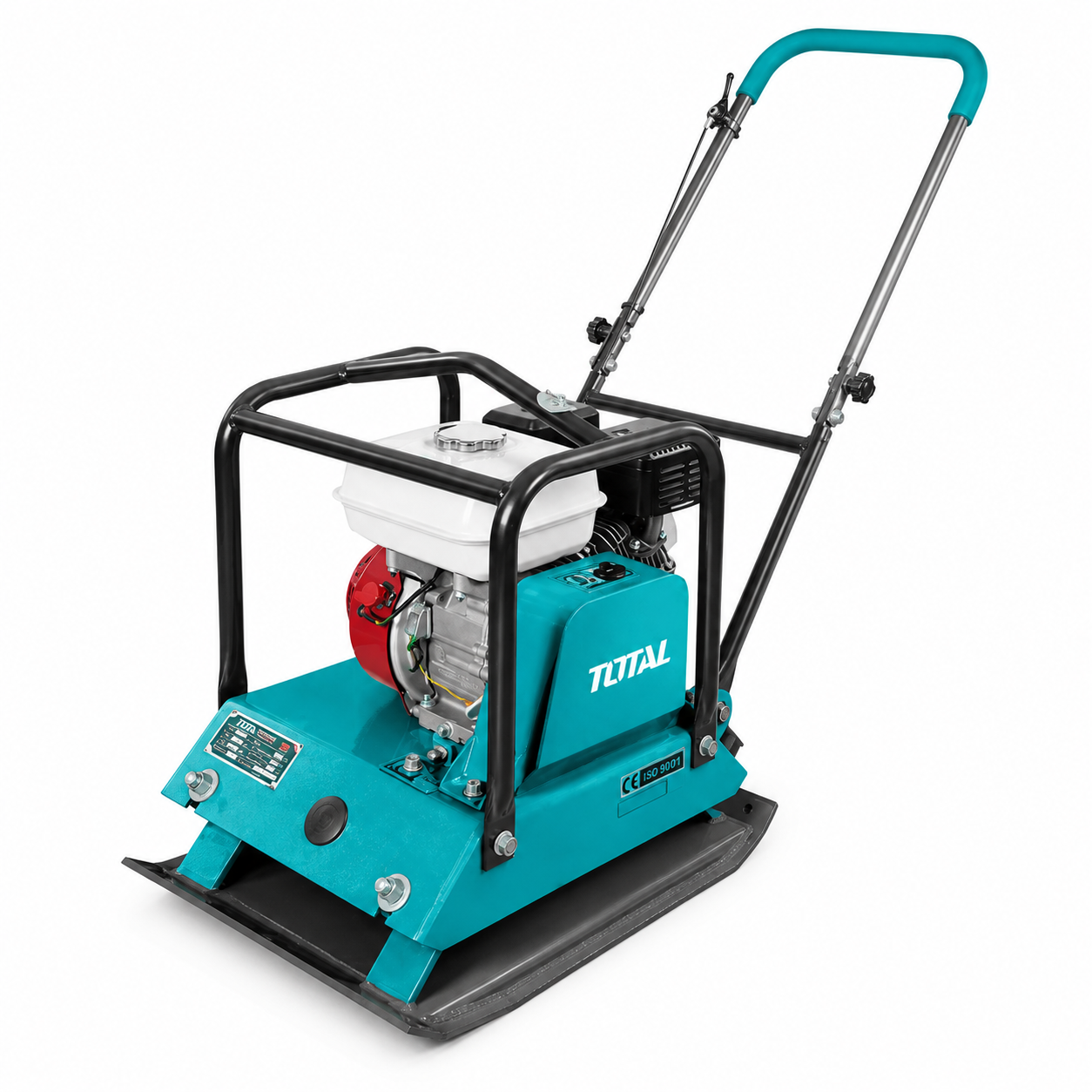 Placă compactoare pe benzină Total Tools TP7100-2, 90kg 500x450mm