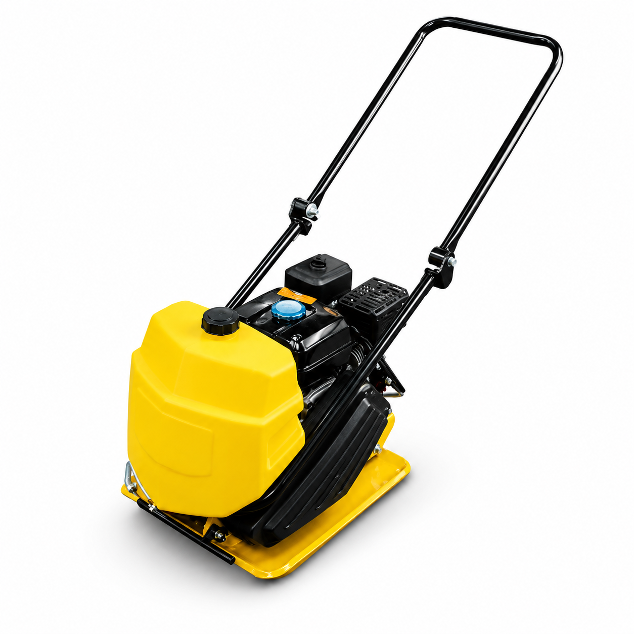 Placă compactoare pe benzină Elefant 160F 5.5 CP, 11 kN, 515×390 mm, 62 kg, cu rezervor de apă