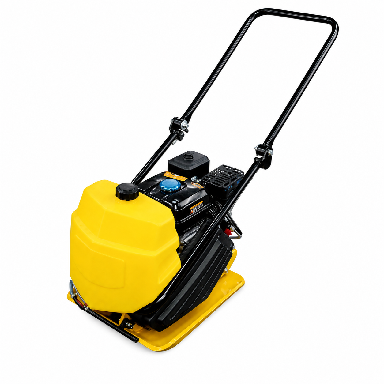 Placă compactoare pe benzină Elefant 200F 6.5 CP, 20 kN, 560×520 mm, 99 kg, cu rezervor de apă