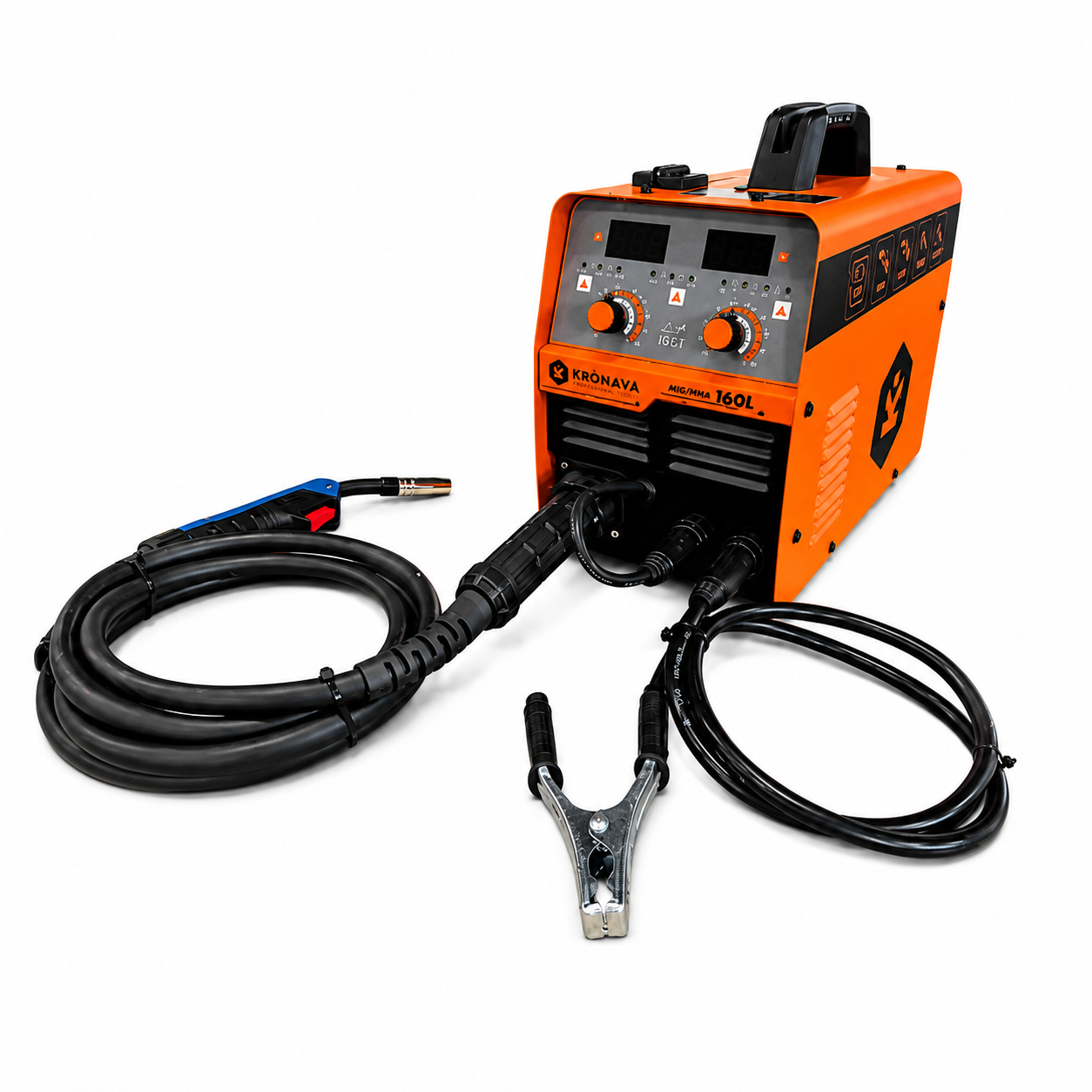 Aparat de sudură semiautomat Kronava Mastmig-160L 250A FLUX/MMA/LIFT TIG 1800W