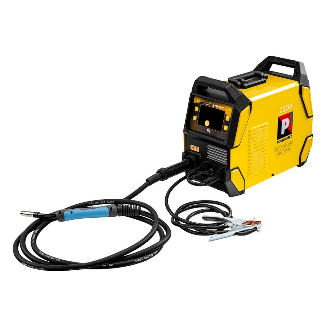 Aparat de sudură semi-automat Powermat PM-PAS-230L 230A MIG/MAG/MMA/TIG Lift Synergy
