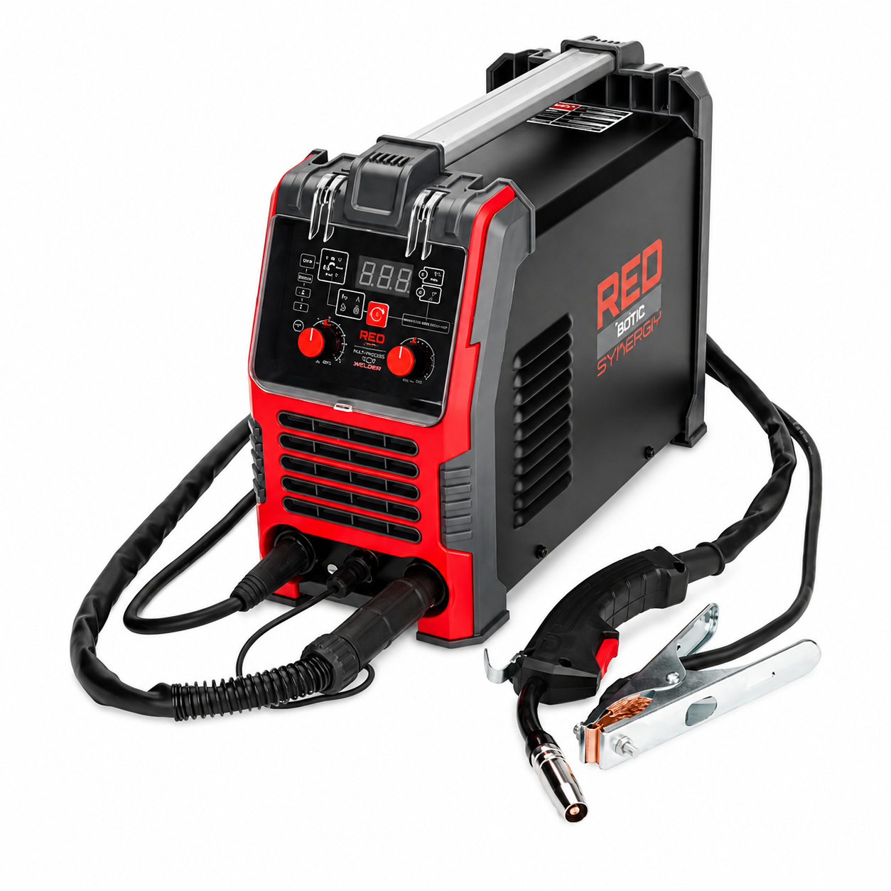 Aparat de sudură semi-automat Red Technic RTMSTF0001 210A FCAW FLUX/MMA/LIFT-TIG Synergy