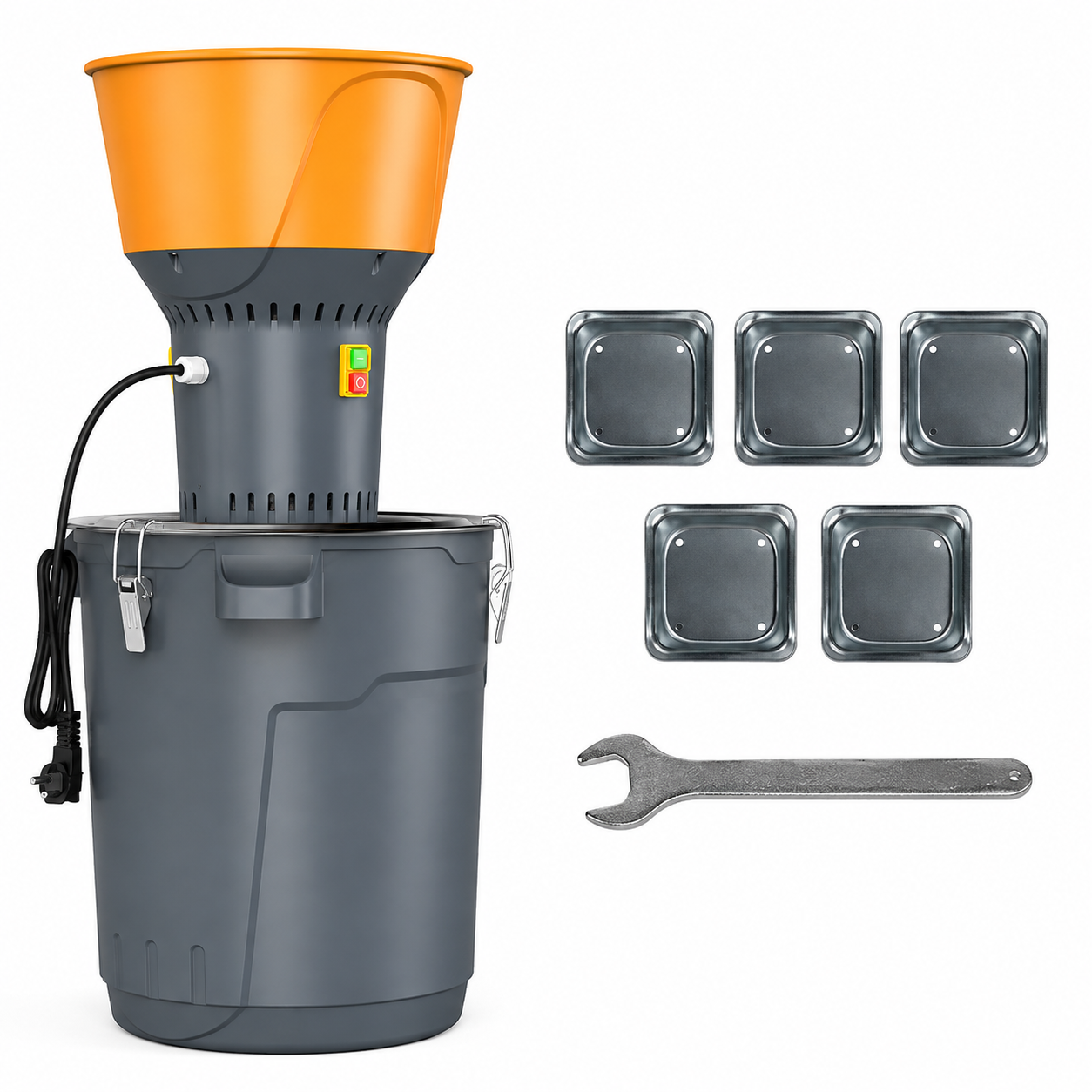 Moară pentru cereale Demetra Mill-60 Black 1500W 60 l