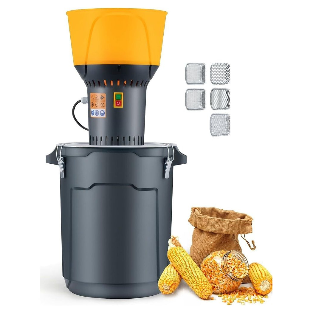 Moară electrică Demetra Mill-60 Black, 1.5 kW
