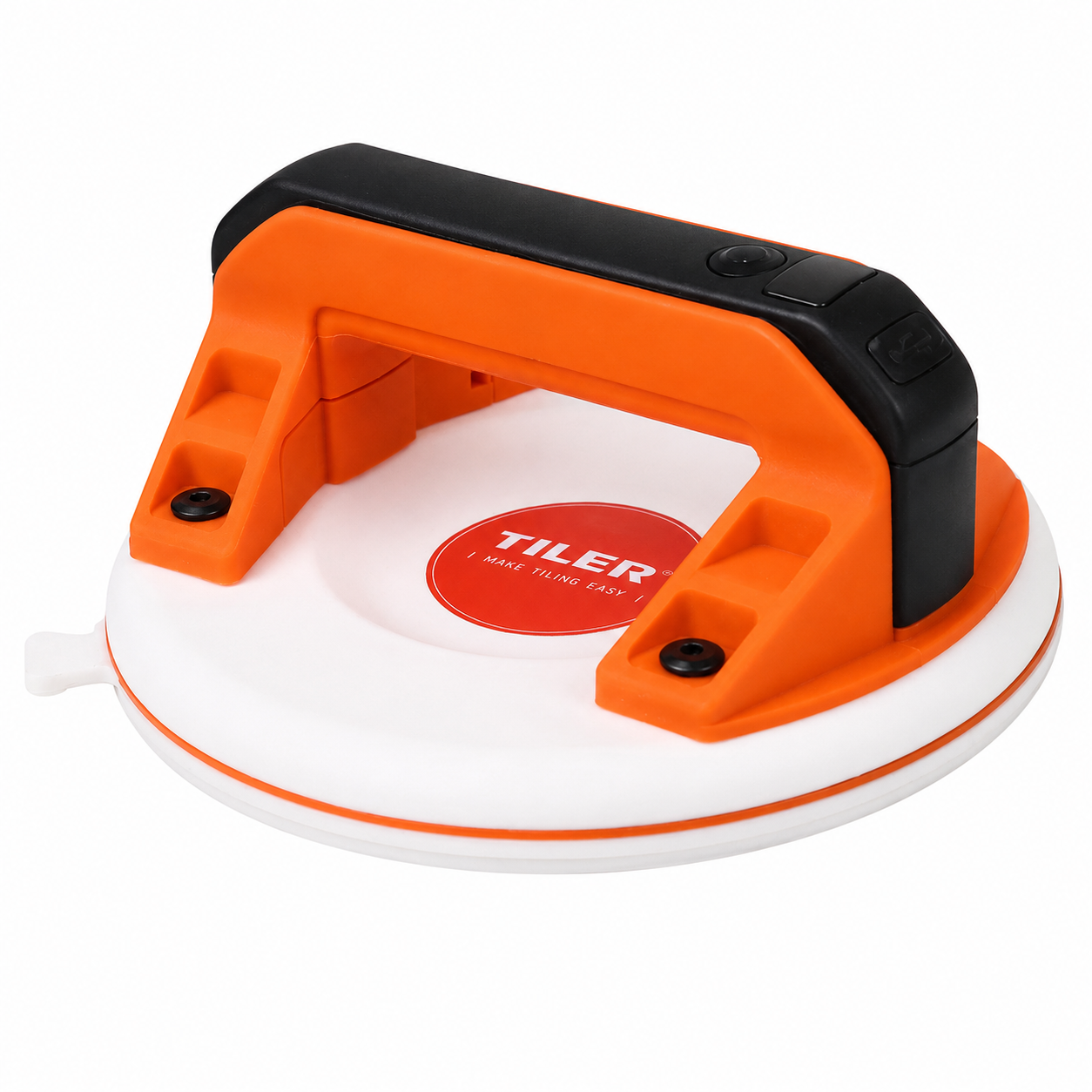 Ventuză electrică cu talpă din silicon TILER TPZ-K03, 200 kg, 210 mm