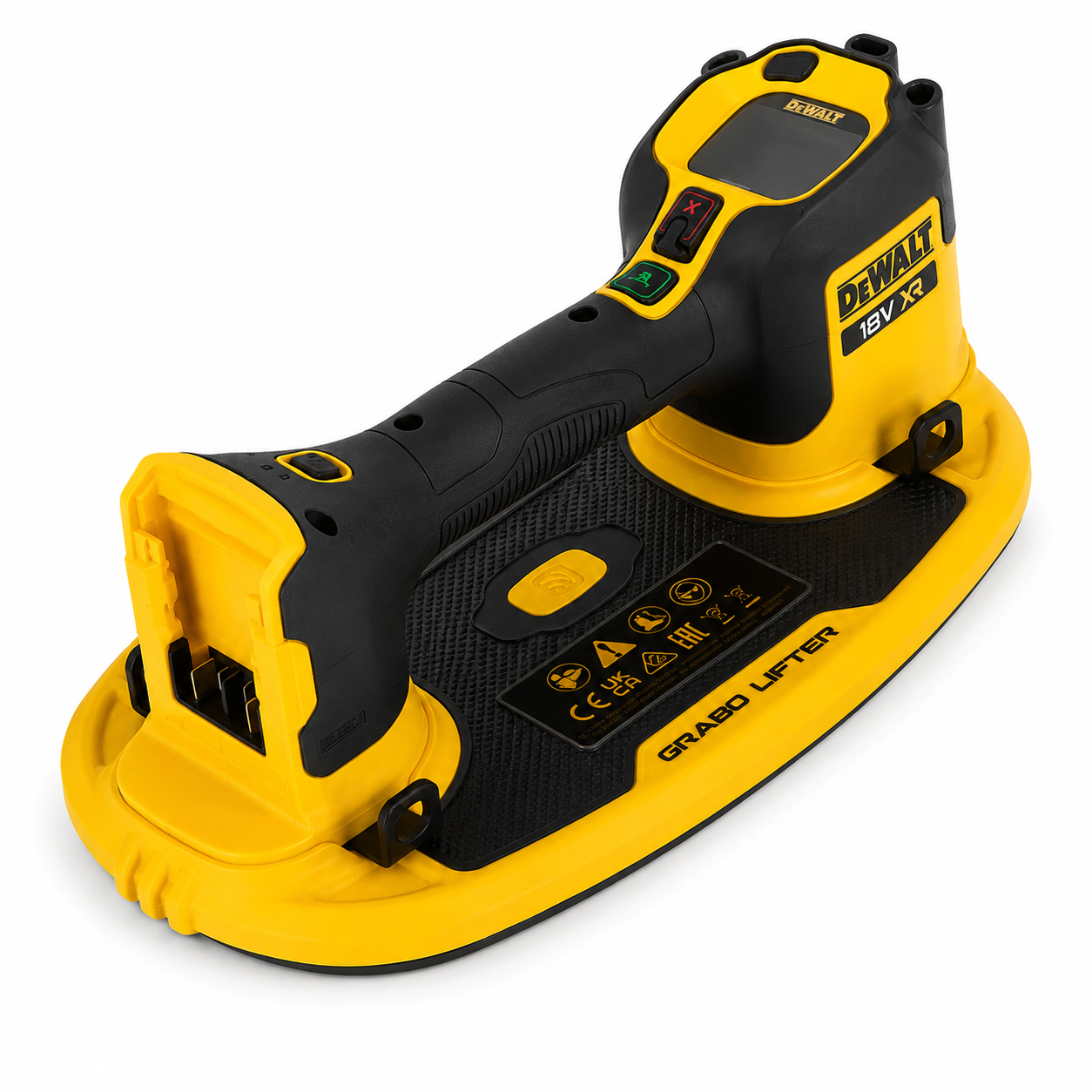 Dispozitiv de ridicare cu vid 18V XR DEWALT DCE590N-XJ, 120 kg