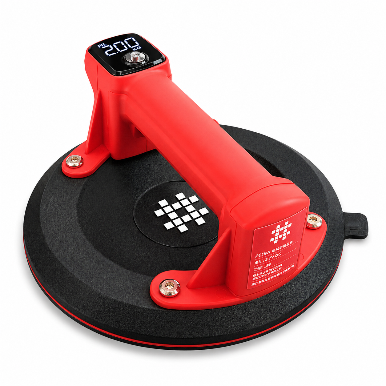 Ventuză automată cu afișaj digital SHIJING P618A, 110 kg, 200 mm