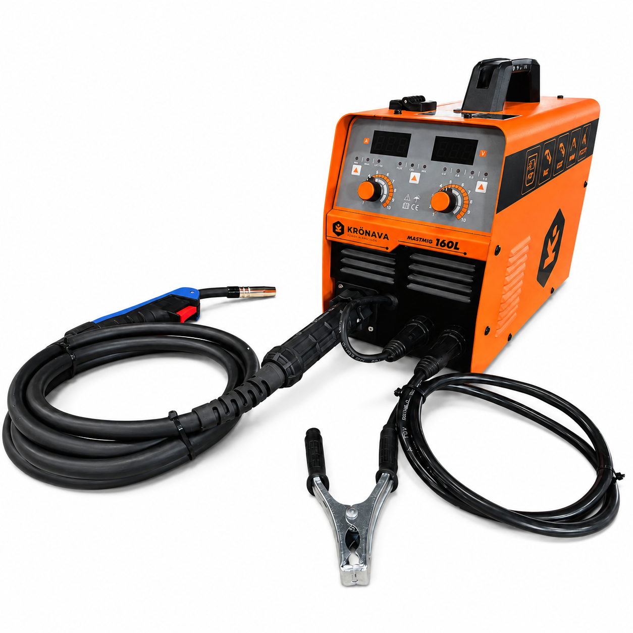 Aparat de sudură FLUX Kronava Mastmig-160L, MMA/LIFT TIG, 250 A, 1800 W