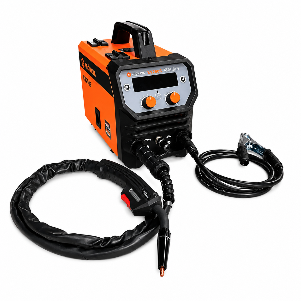 Semiautomat multiproces fără gaz Kronava KV250S, MIG/MMA/TIG, 250 A