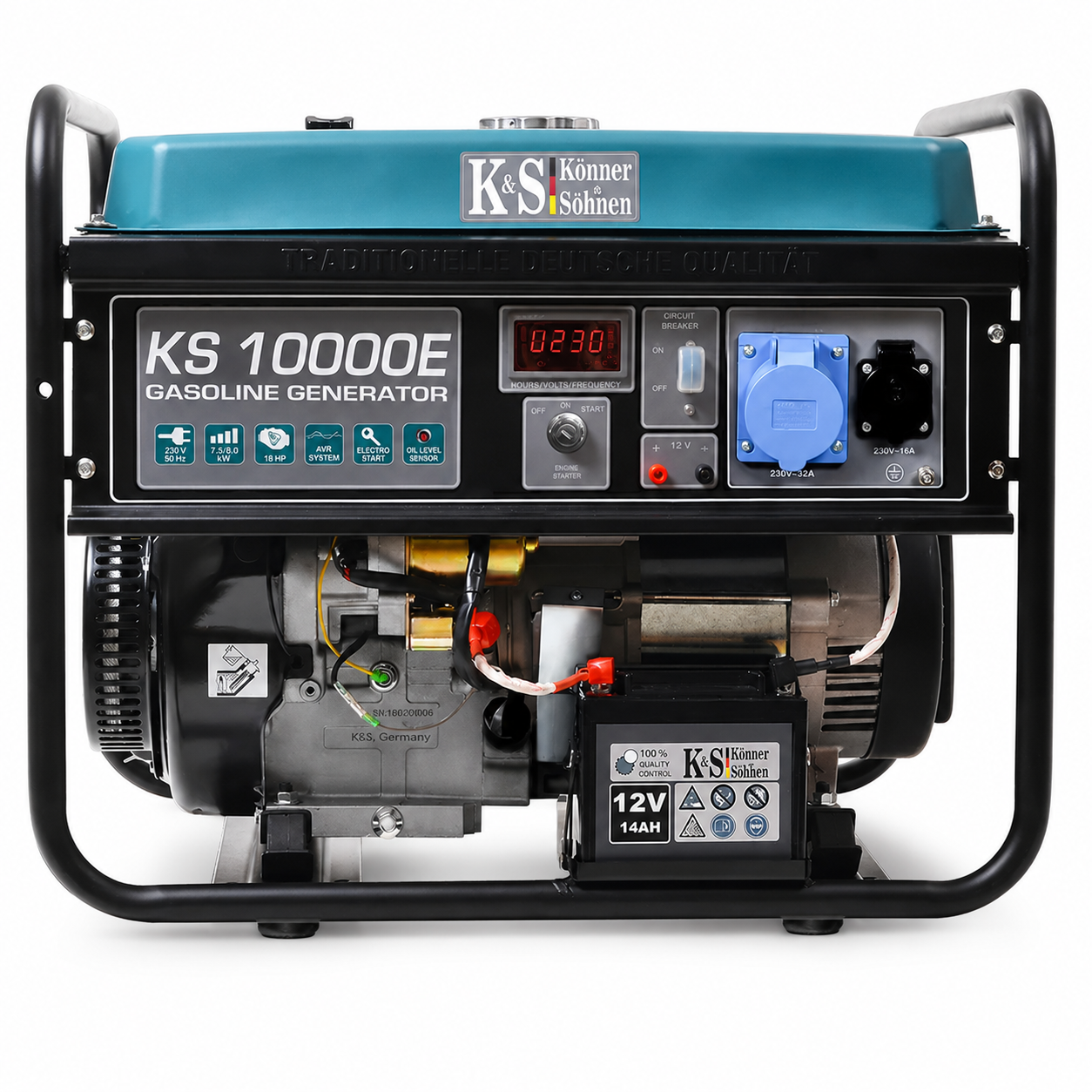 Generator pe benzină Konner&Sohnen KS 10000E 8kW