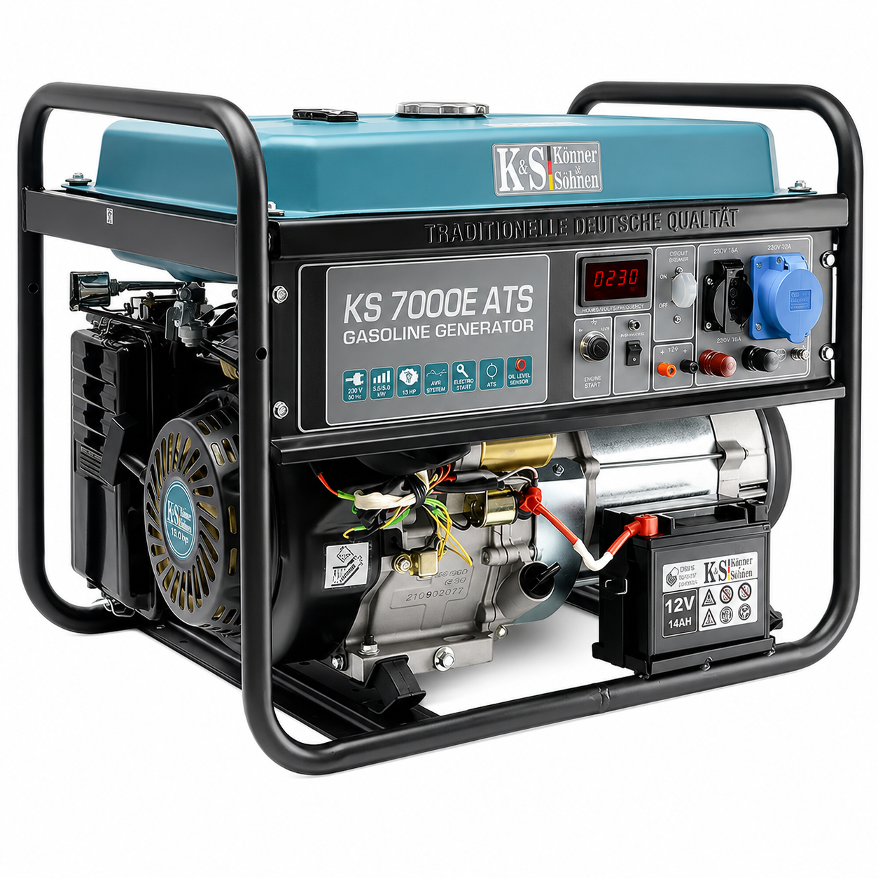 Generator pe benzină Konner&Sohnen KS 7000E ATS 5,5 kW