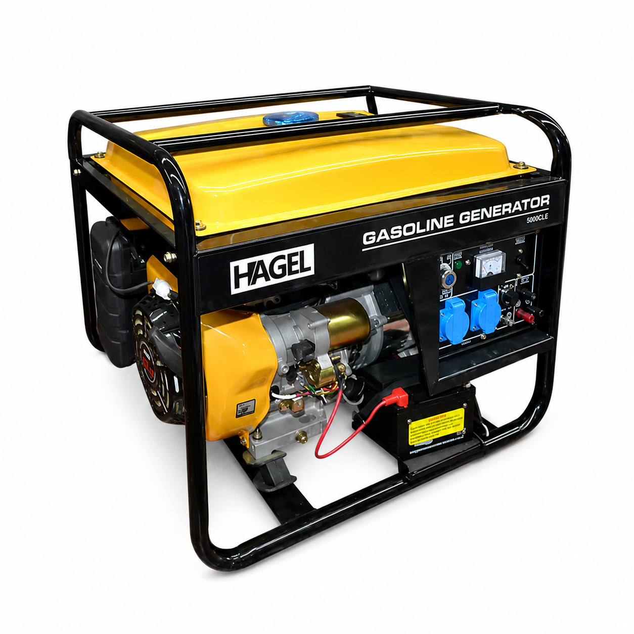 Generator + ATS HAGEL 5000CLE AC 220 V 4 kW benzină
