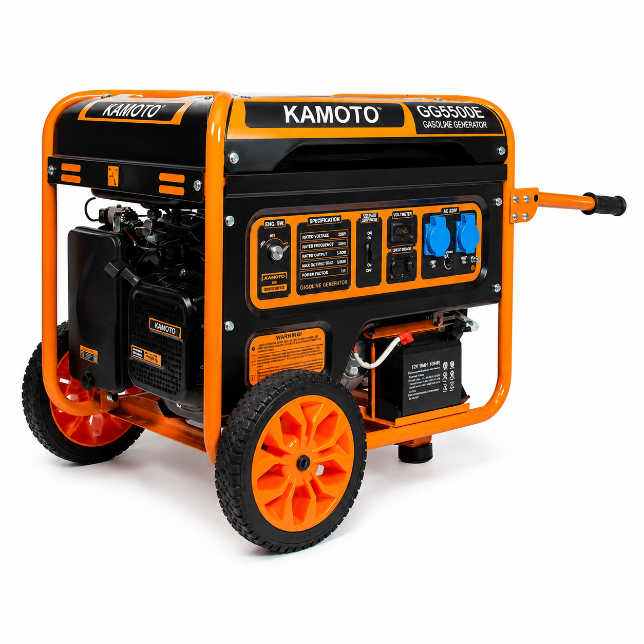 Generator pe benzină cu pornire automată ATS Kamoto GG6500E