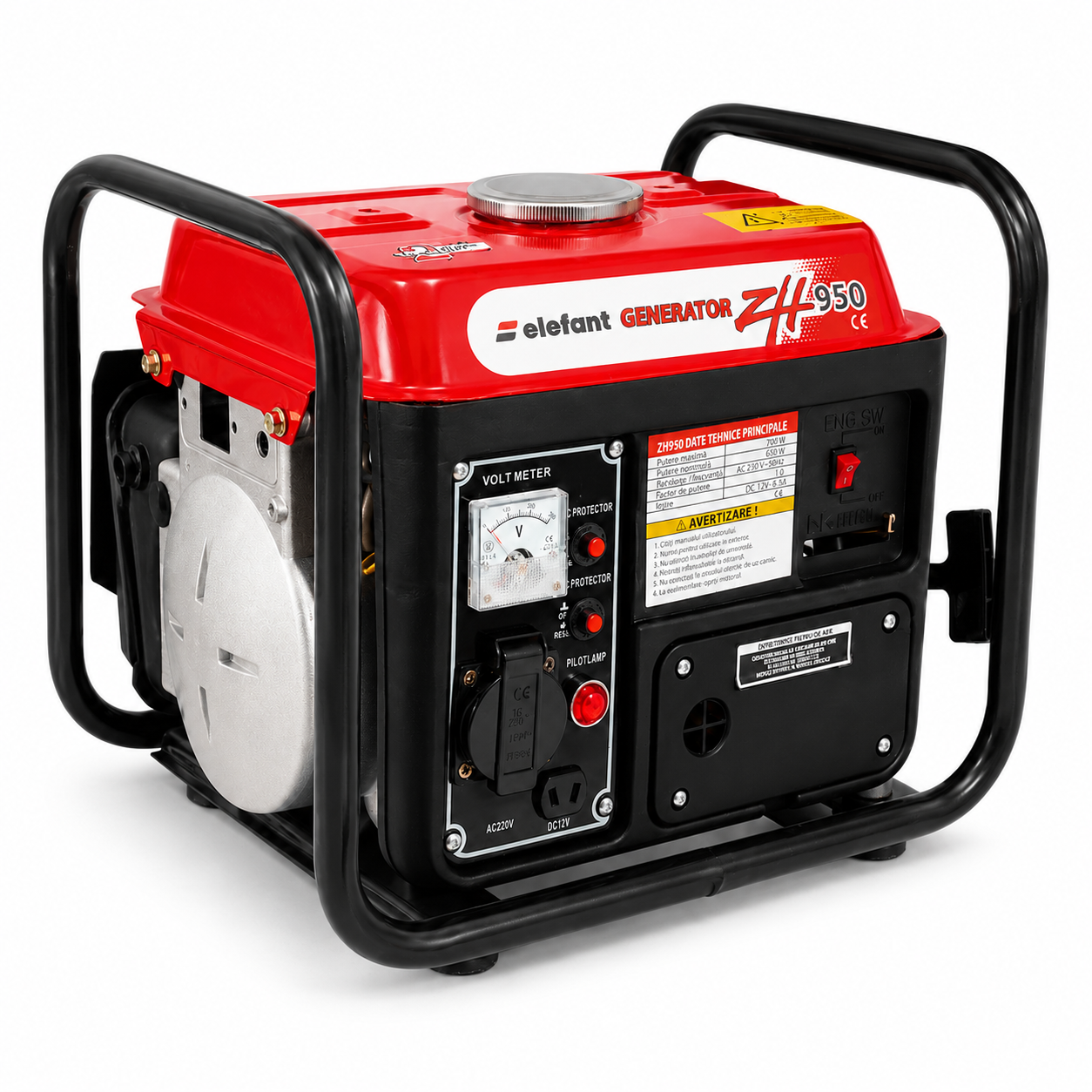 Generator pe benzină Elefant ZH950 2T 700W