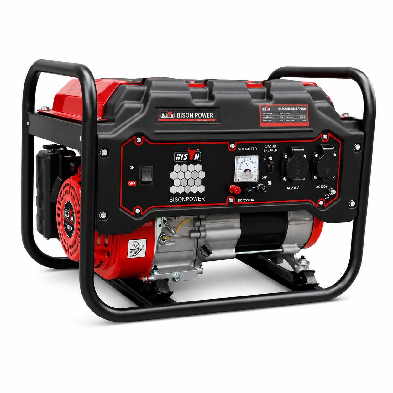 Generator pe benzină Bison BS3500 3kW